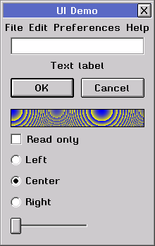 UI Demo (graphics mode) UI Demo (graphics mode)